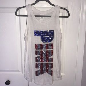 PINK Fourth of July Tank